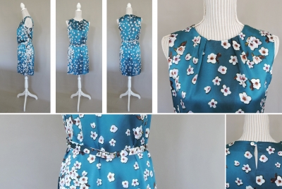 Mini abito in seta stampata - Proposta Settembre 2015